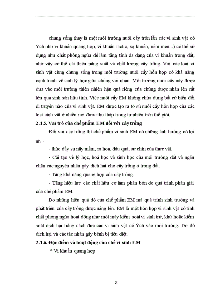 image for page Nghiên cứu ảnh hưởng của chế phẩm vi sinh vật EM(Effective Micoorgamisms) đến sinh trưởng, phát triển, năng suất và phẩm chất dâu đốn sát vụ Đông