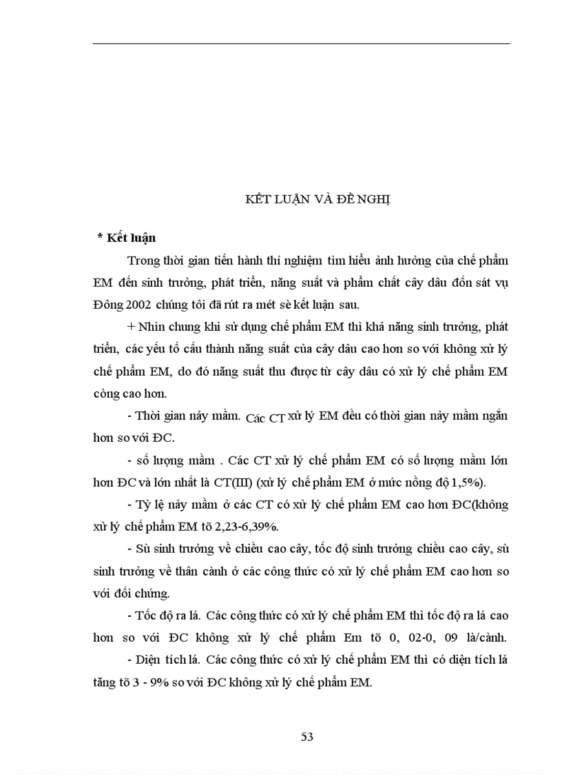 image for page Nghiên cứu ảnh hưởng của chế phẩm vi sinh vật EM(Effective Micoorgamisms) đến sinh trưởng, phát triển, năng suất và phẩm chất dâu đốn sát vụ Đông