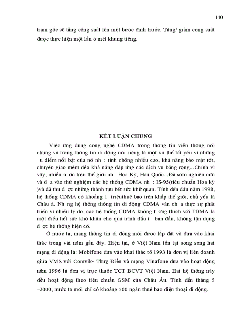 image for page Hệ thống thông tin di động CDMA