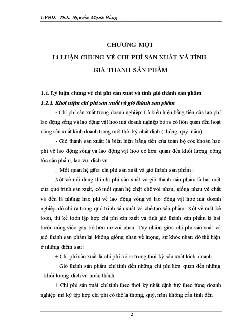 image for page Công tác quản lí chi phí và giá thành tại công ty TNHH Tài Bắc