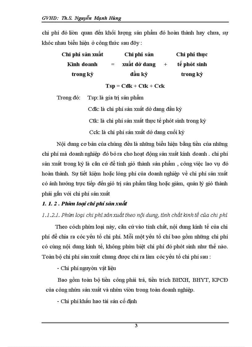 image for page Công tác quản lí chi phí và giá thành tại công ty TNHH Tài Bắc