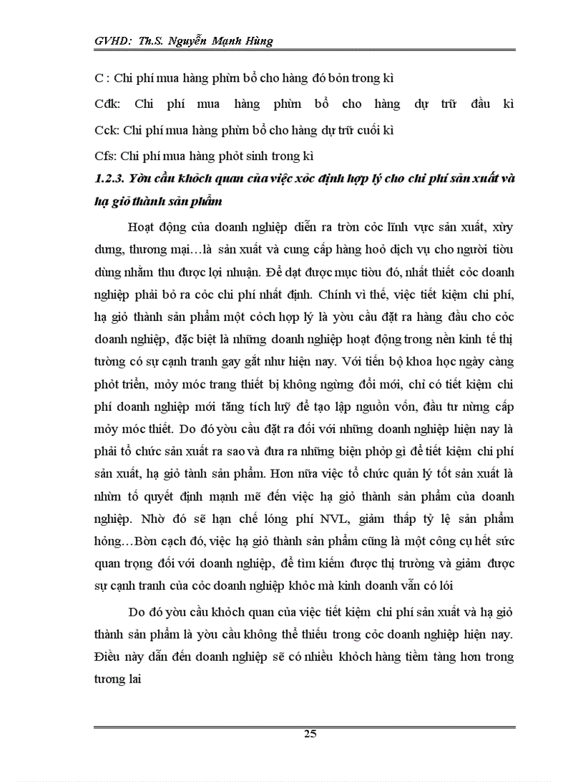 image for page Công tác quản lí chi phí và giá thành tại công ty TNHH Tài Bắc