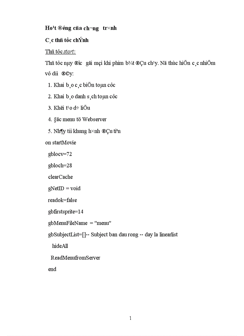 image for page Chương trình Macromedia Director