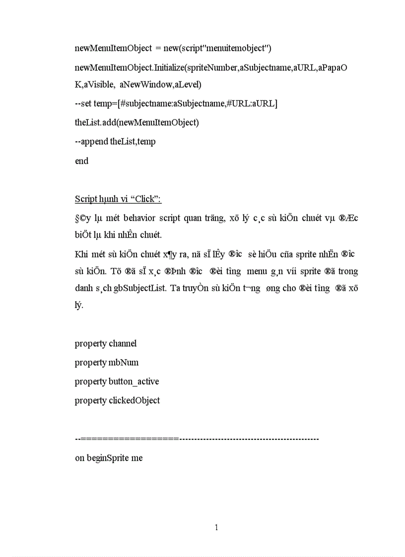 image for page Chương trình Macromedia Director