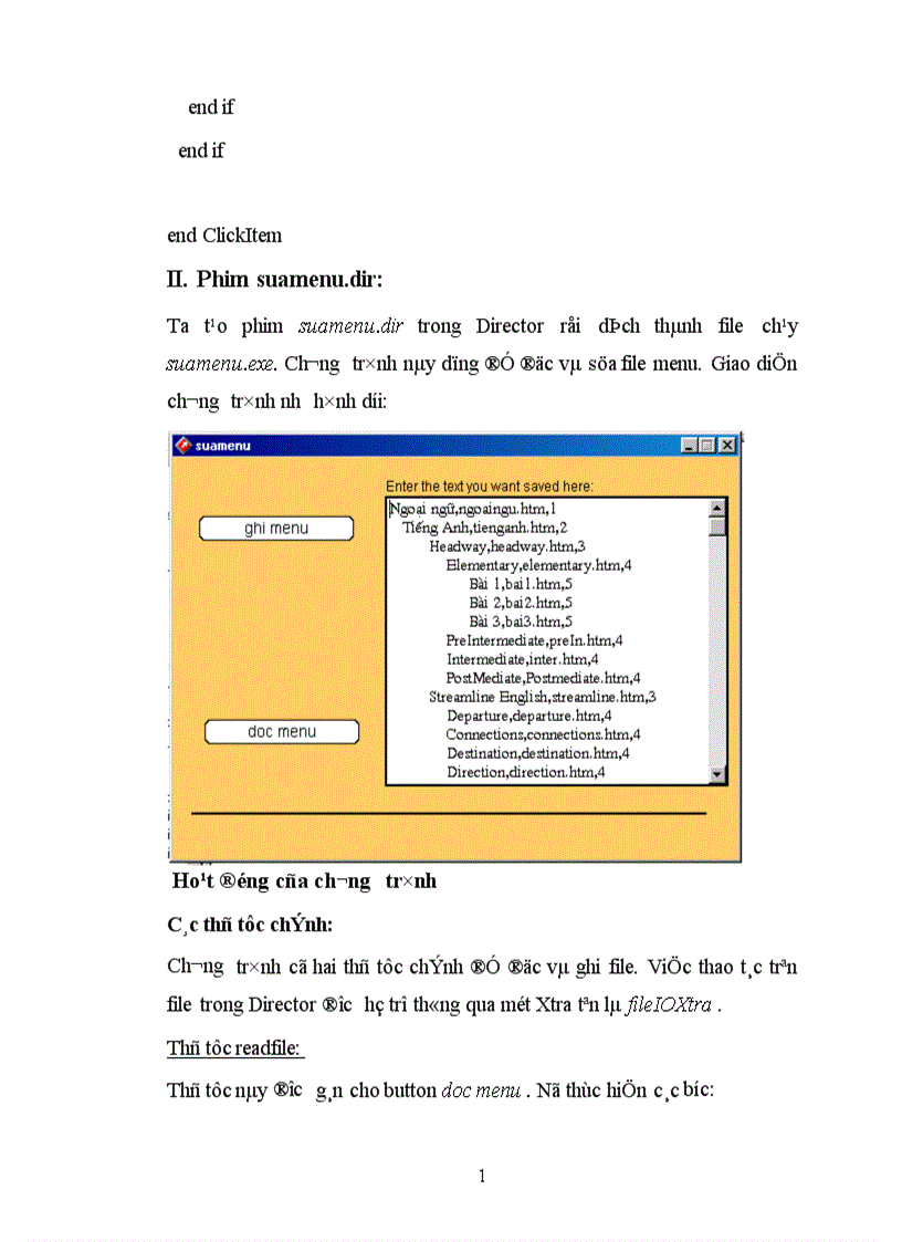 image for page Chương trình Macromedia Director