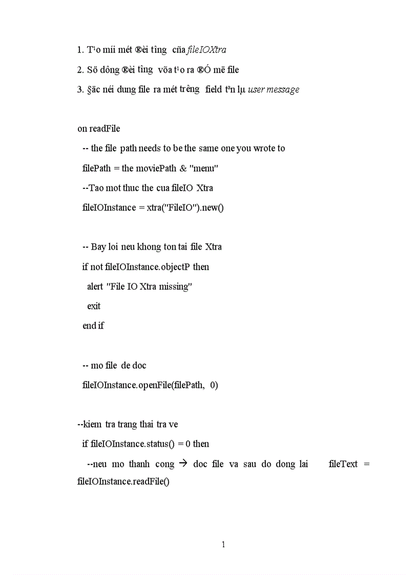 image for page Chương trình Macromedia Director