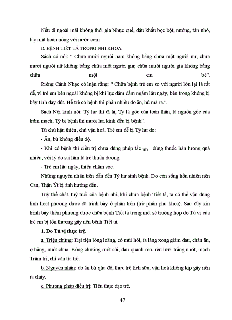 image for page Bệnh Tiết tả và cách điều trị