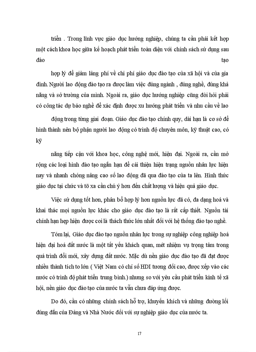 image for page Lý luận về con người và vấn đề về đào tạo nguồn lực con người trong sự nghiệp công nghệp hoá hiện đại hoá đất nước