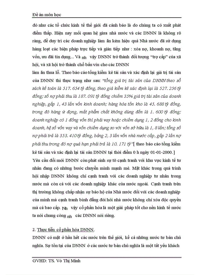 image for page Cổ phần hóa DNNN