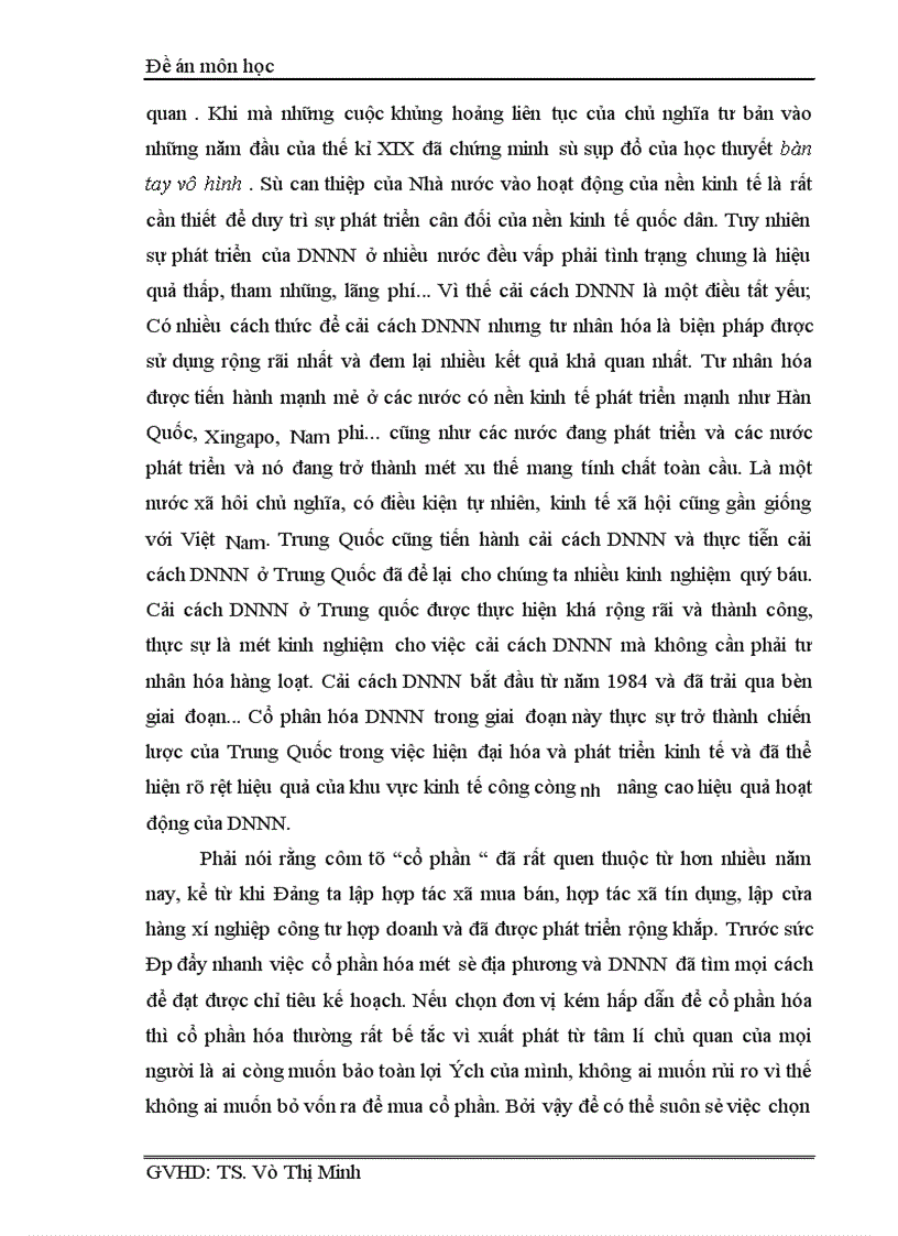 image for page Cổ phần hóa DNNN