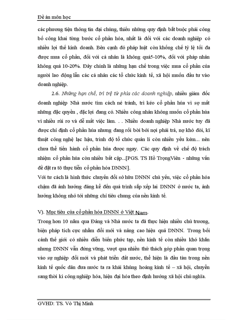 image for page Cổ phần hóa DNNN