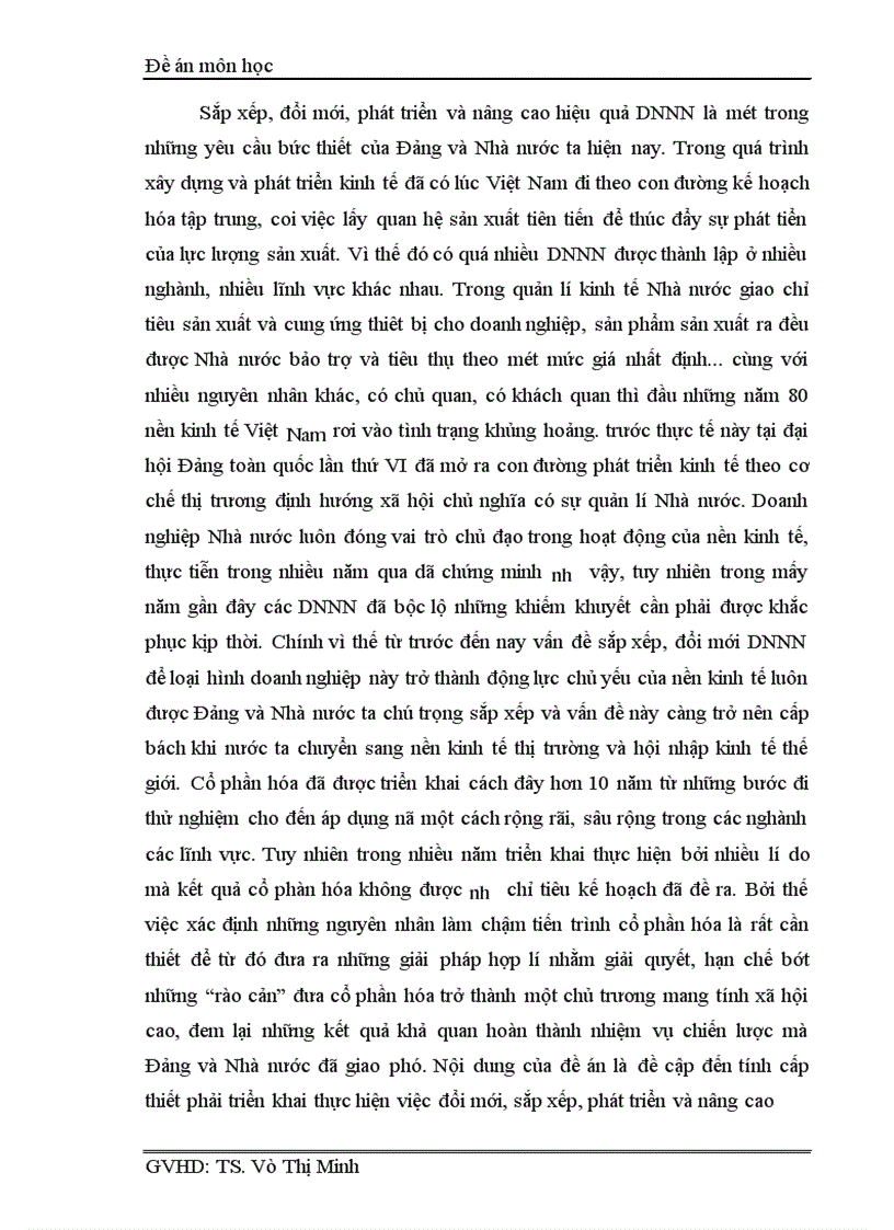 image for page Cổ phần hóa DNNN