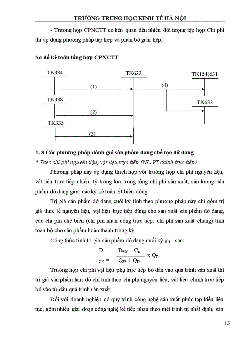 image for page Kế toán chi phí sản xuất và tính giá thành sản phẩm ở Xí nghiệp Cơ khí 79 - Nhà máy Cơ khí chính xác 11 - Tổng cục Công nghiệp Quốc phòng - Bộ Quốc phòng