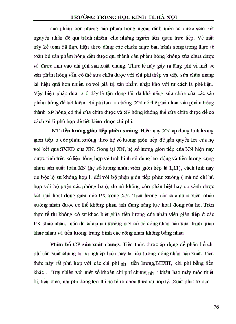 image for page Kế toán chi phí sản xuất và tính giá thành sản phẩm ở Xí nghiệp Cơ khí 79 - Nhà máy Cơ khí chính xác 11 - Tổng cục Công nghiệp Quốc phòng - Bộ Quốc phòng