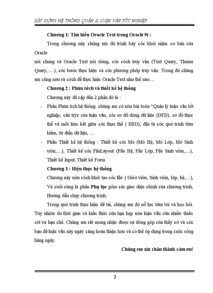 image for page Xây dựng hệ thống quản lý Luận văn tốt nghiệp