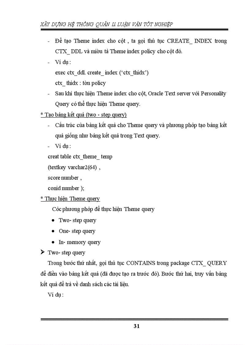 image for page Xây dựng hệ thống quản lý Luận văn tốt nghiệp