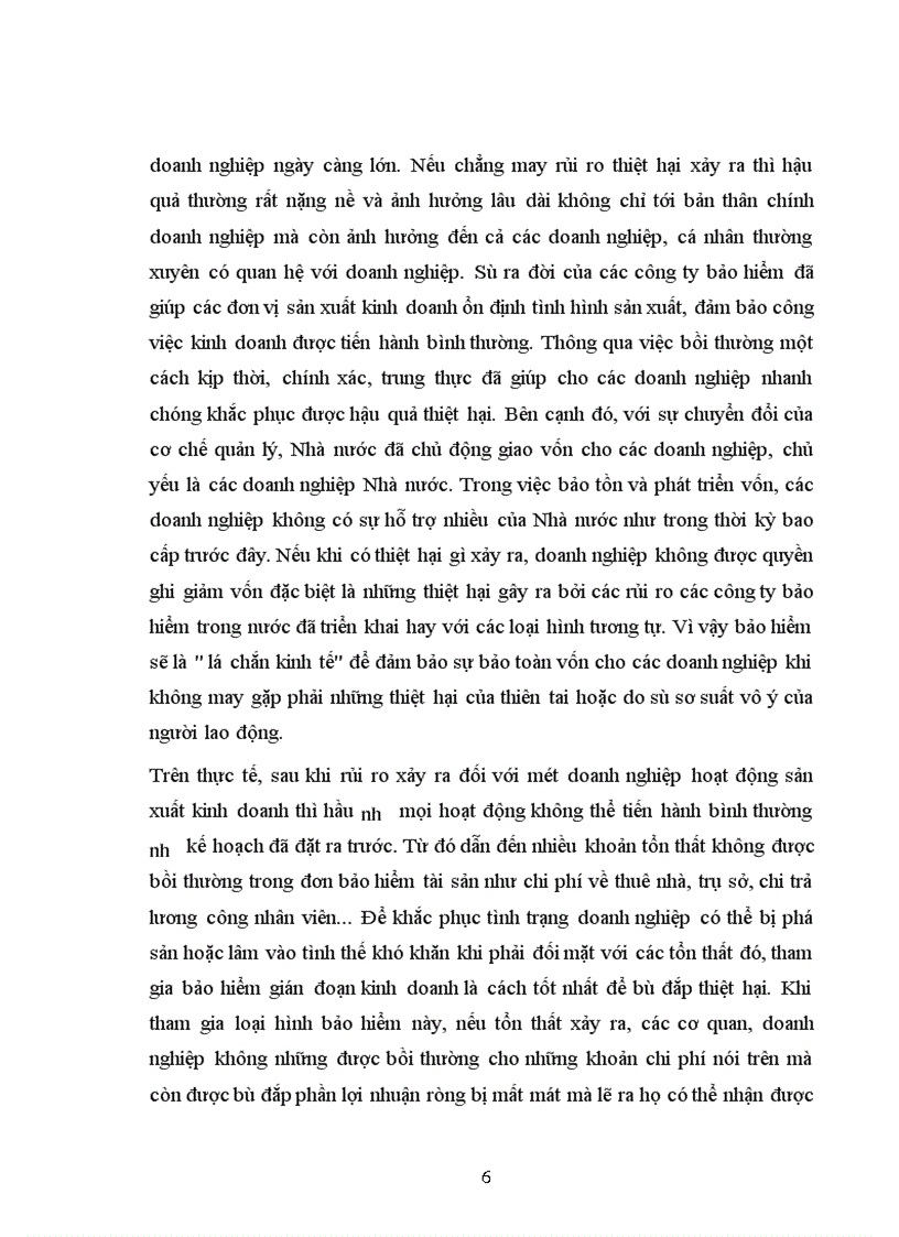 image for page Bảo hiểm gián đoạn kinh doanh tại Bảo Việt Hà Nội