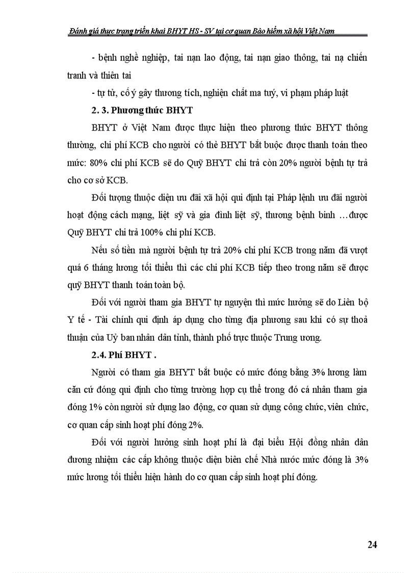 image for page Đánh giá thực trạng triển khai bảo hiểm y tế học sinh - sinh viên tại cơ quan Bảo hiểm xã hội Việt Nam