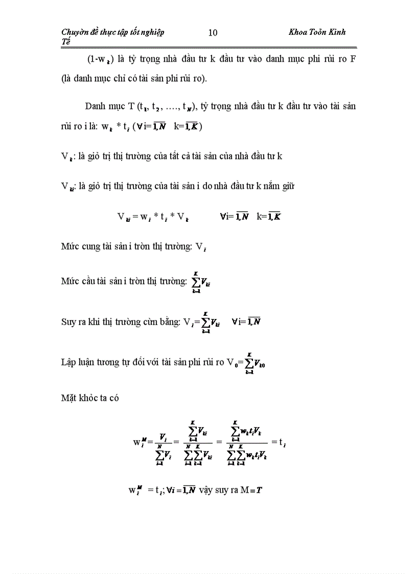 image for page Ước lượng phần bù rủi ro cho thị trường và áp dụng đối với các cổ phiếu Ngành vận tải trên thị trường chứng khoán Việt Nam