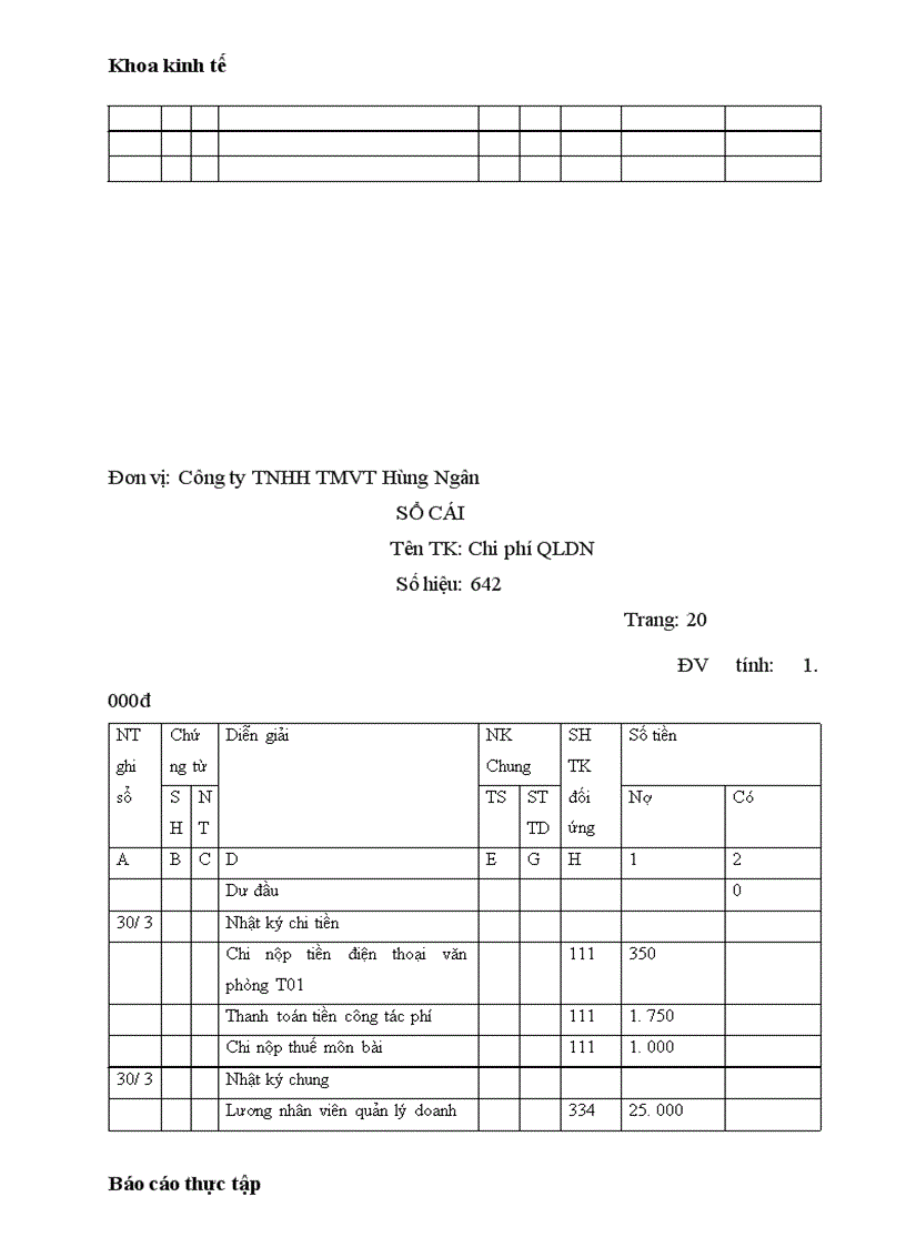 image for page Hạch toán nghiệp vụ kế toán tại công ty TNHH TMVT Hùng Ngân