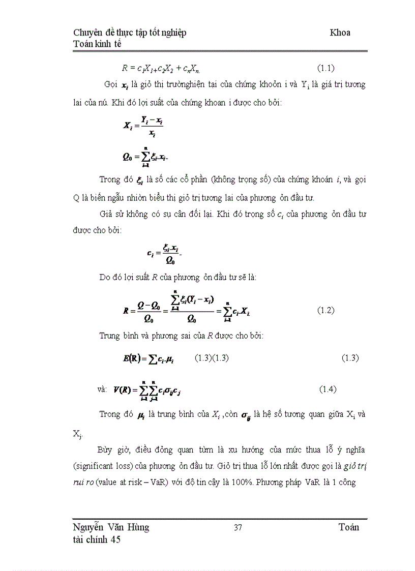 image for page Phân tích và đánh giá rủi ro trong hoạt động cho vay ở Ngân hàng VIB với tài sản cầm cố là cổ phiếu.