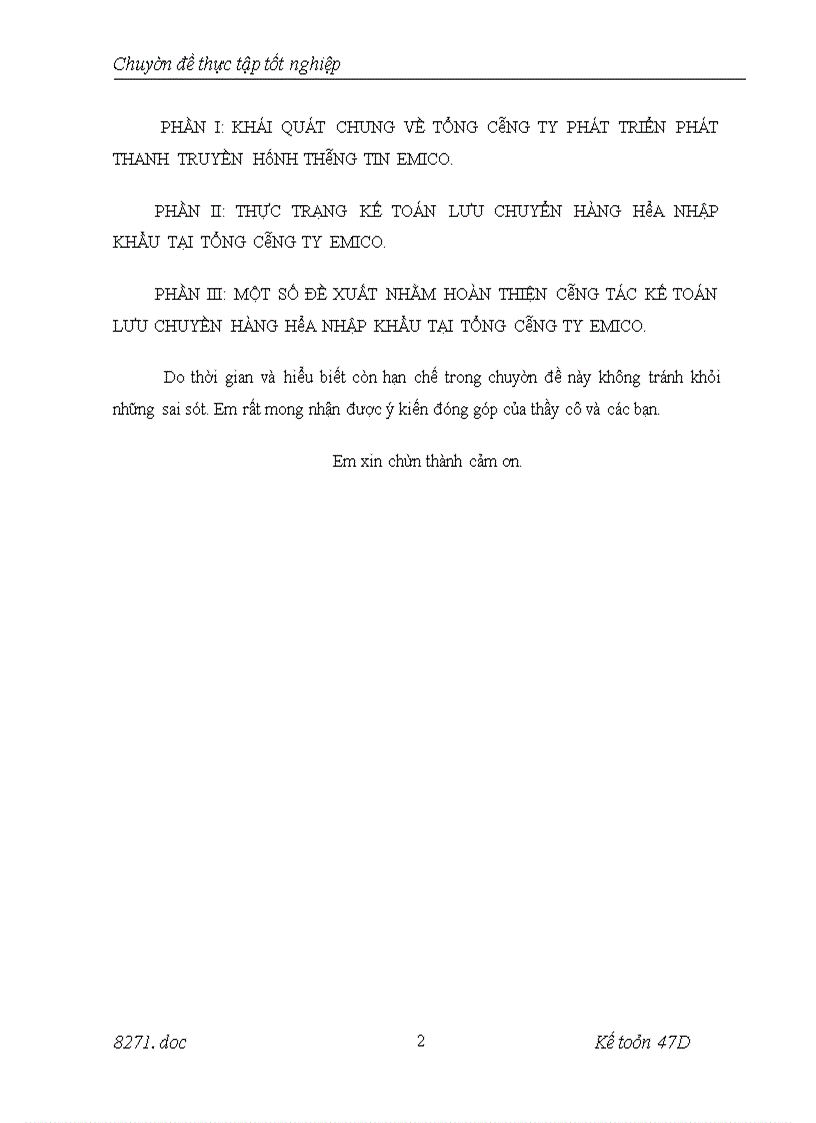 image for page Hoàn thiện kế toán lưu chuyền hàng hóa nhập khẩu tại tổng công ty phát triển phát thanh truyền hình thông tin (EMICO)