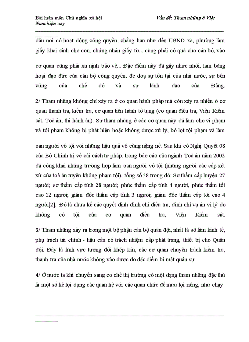 image for page Tham nhũng ở Việt Nam hiện nay