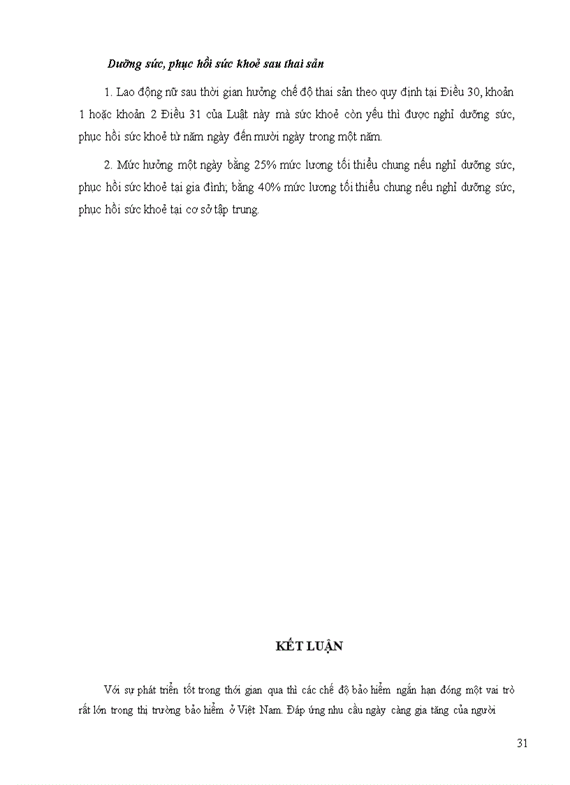 image for page Chế độ bảo hiểm ngắn hạn ở việt nam hiện nay