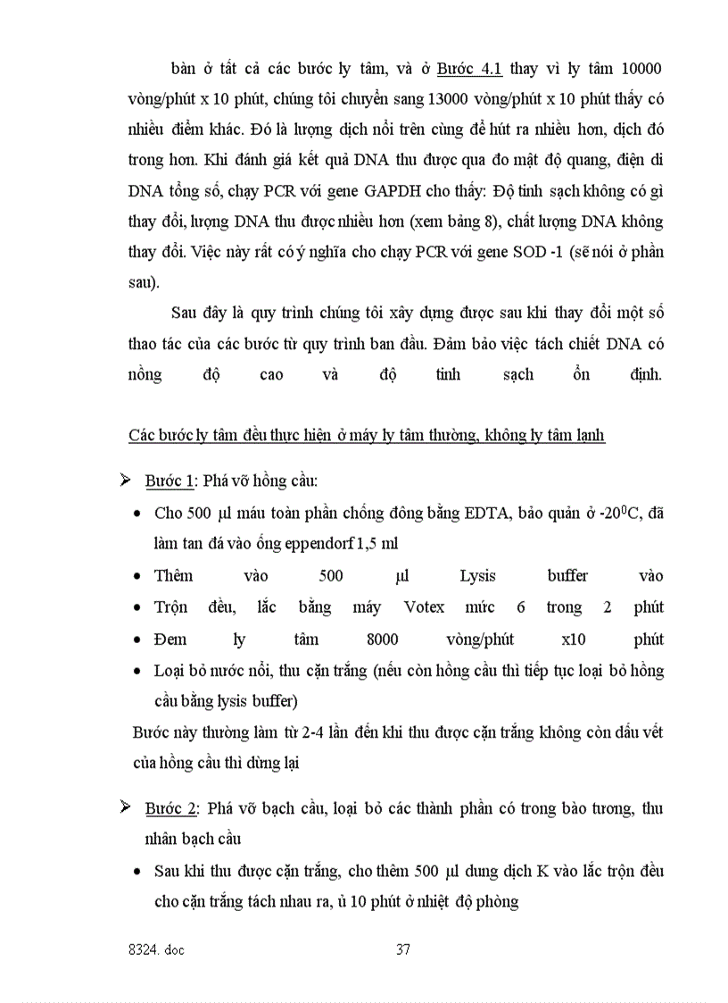 image for page Chuẩn hóa kỹ kỹ thuật phân tích gene SOD ở tế bào máu bà mẹ mang thai nghi hội chứng Down