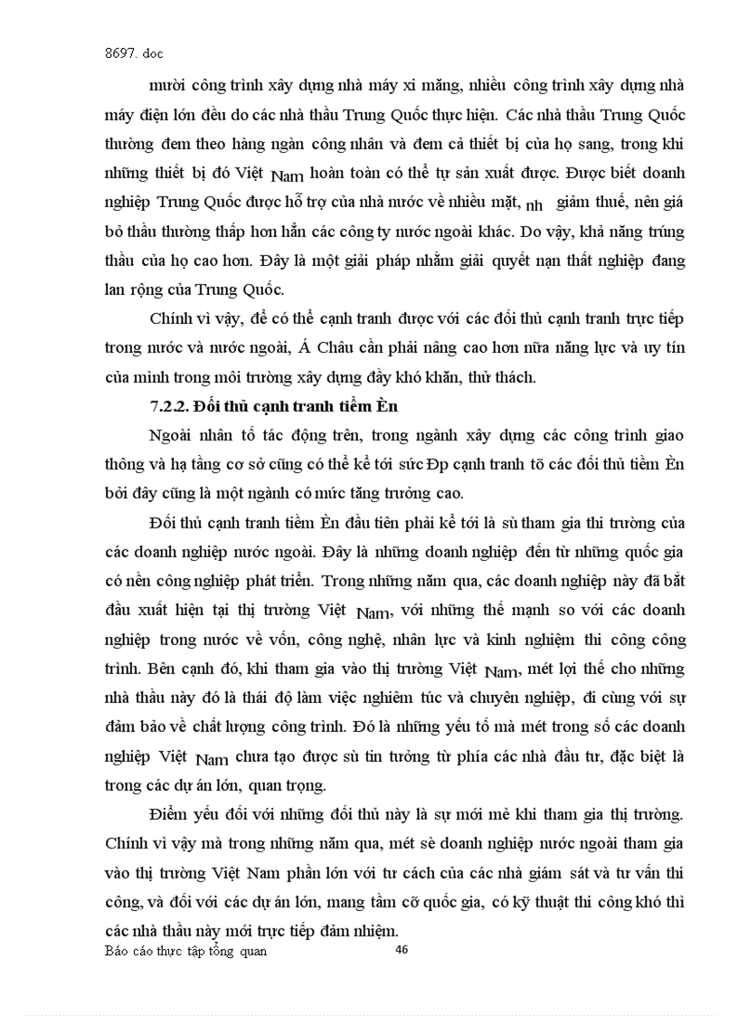 image for page Báo cáo thực tập tổng quan tại công ty cổ phần đầu tư và thương mại Á Châu