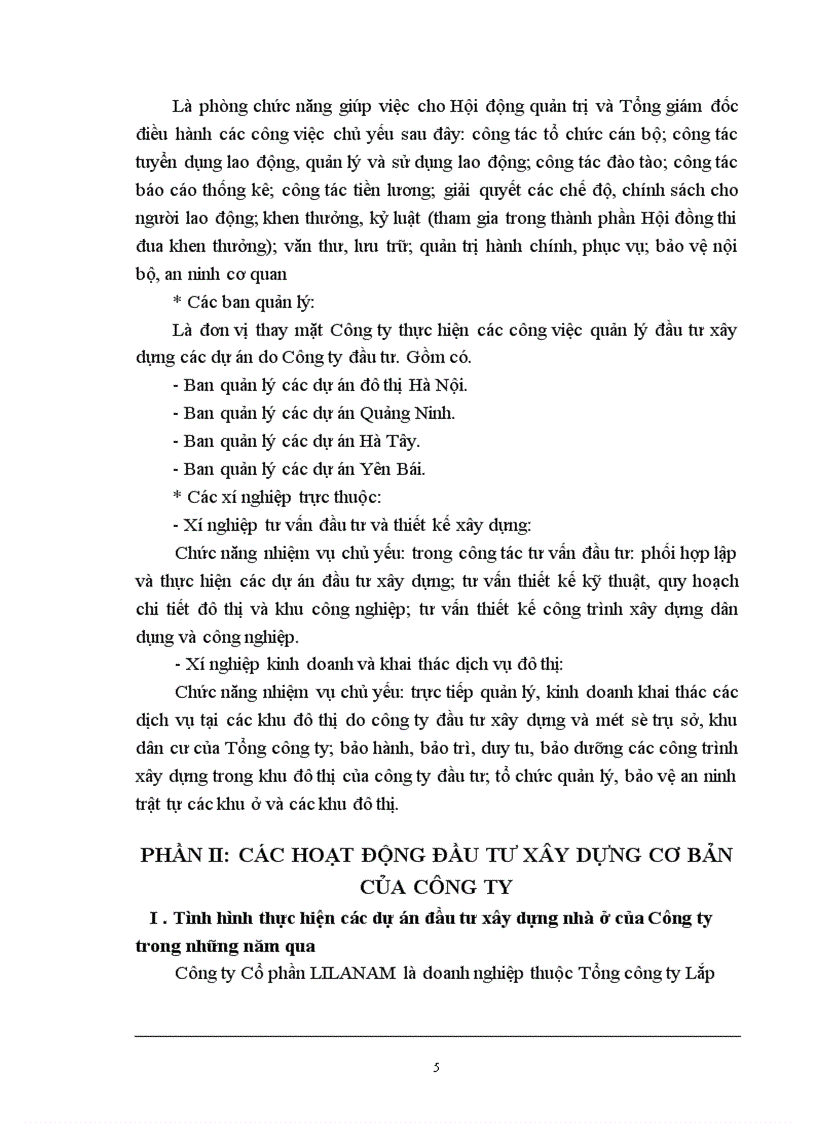 image for page Báo cáo tổng hợp: Thực hiện các dự án đầu tư xây dựng nhà ở tại công ty cổ phần lilama hà nội