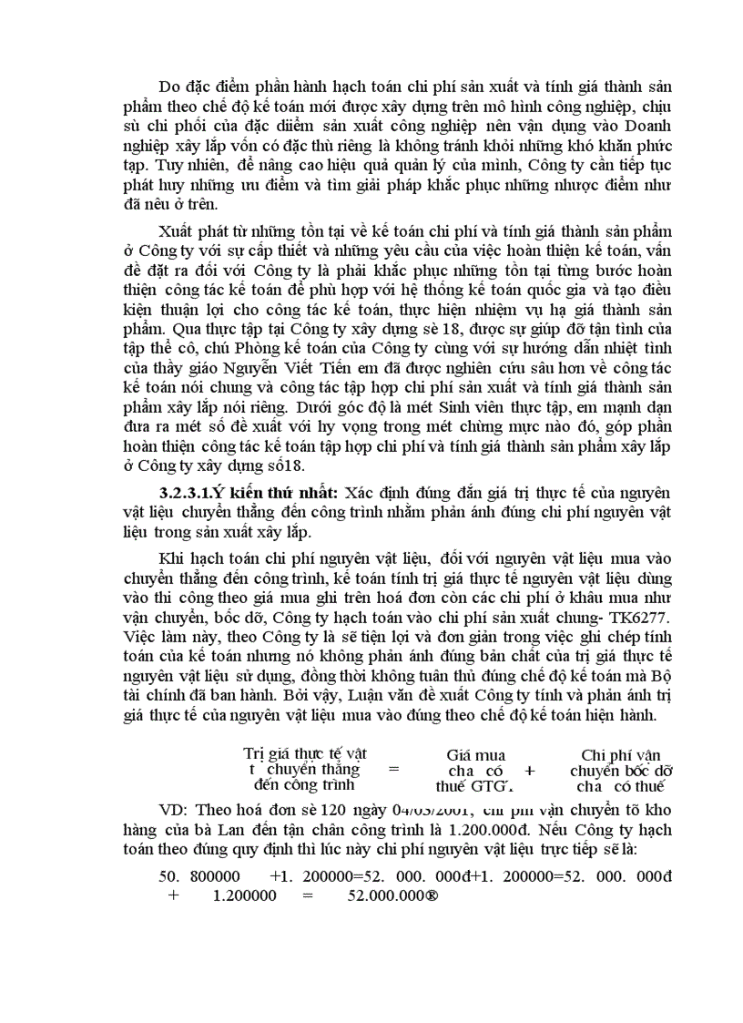 image for page Hoàn thiện kế toán chi phí sản xuất và tính giá thành sản phẩm xây lắp tại Công ty xây dựng số 18