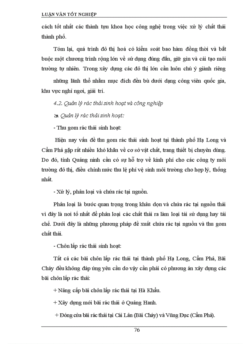 image for page Hoạt động kinh tế-xã hội ở Quảng Ninh ảnh hưởng tới môi trường vịnh Hạ Long và đề xuất một số giải pháp trong quản lý môi trường nhằm đảm bảo phát triển bền vững vùng Vịnh.