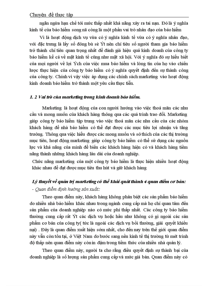 image for page Một số vấn đề về công tác Marketing ở công ty Bảo hiểm Hà nội