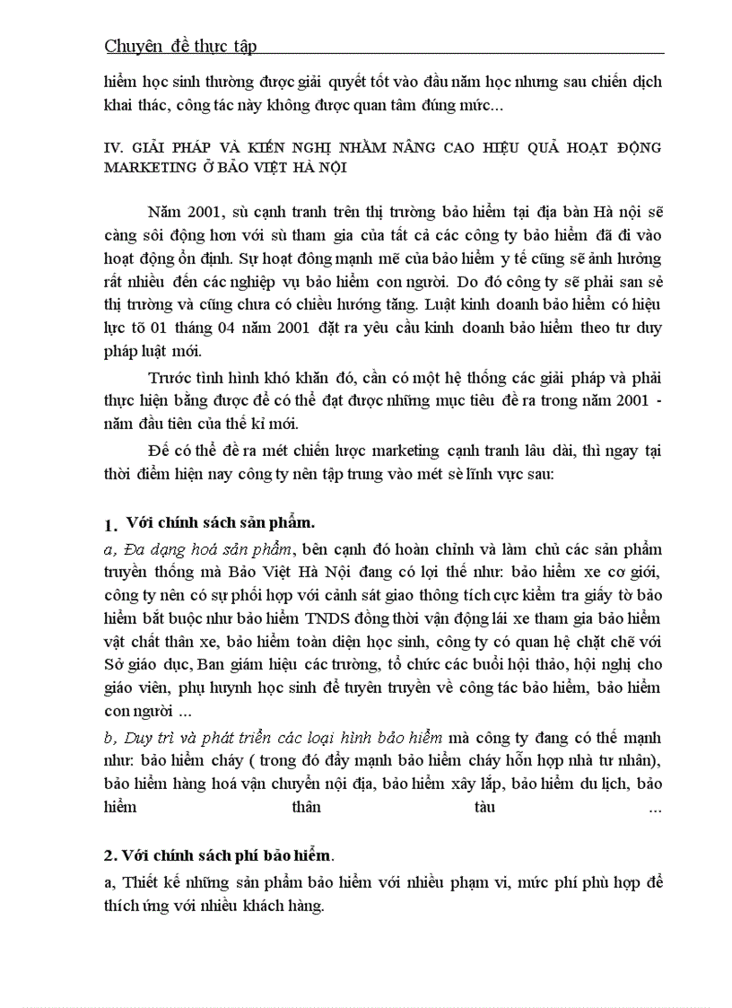 image for page Một số vấn đề về công tác Marketing ở công ty Bảo hiểm Hà nội
