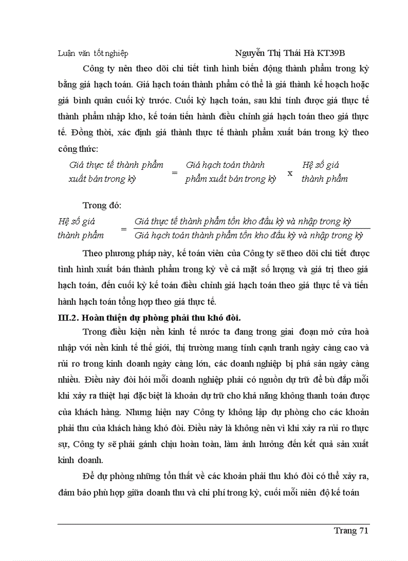 image for page Hoàn thiện hạch toán tiêu thụ thành phẩm và xác định kết quả tiêu thụ thành phẩm tại Công ty Dệt - May Hà Nội