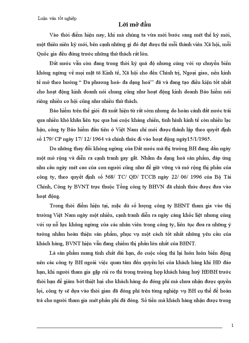 image for page Bàn về vấn đề giá trị giải ước và Số tiền bảo hiểm giảm tại công ty BVNT Hà nội