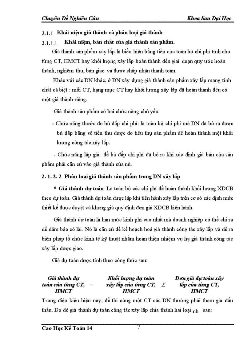 image for page Hoàn thiện kế toán tập hợp chi phí sản xuất và tính giá thành sản phẩm xây lắp tại Công ty cổ phần đầu tư và xây dựng Hồng Hà