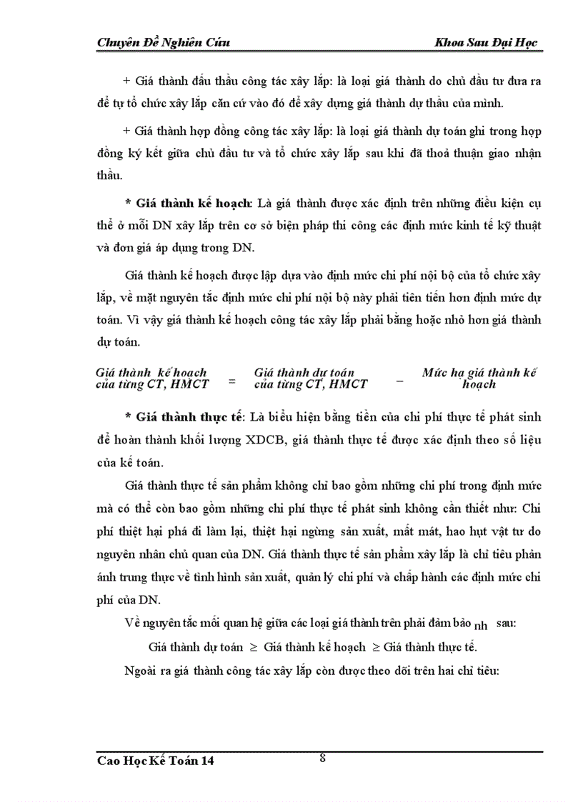 image for page Hoàn thiện kế toán tập hợp chi phí sản xuất và tính giá thành sản phẩm xây lắp tại Công ty cổ phần đầu tư và xây dựng Hồng Hà