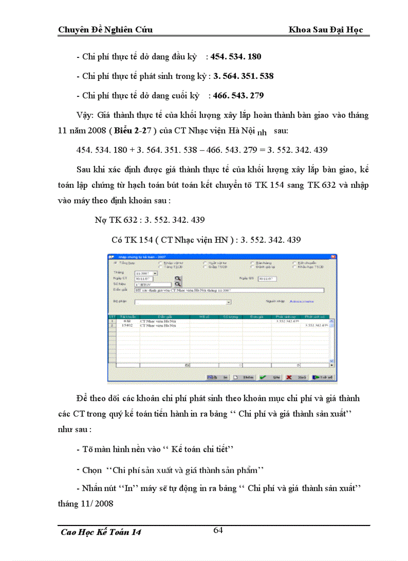image for page Hoàn thiện kế toán tập hợp chi phí sản xuất và tính giá thành sản phẩm xây lắp tại Công ty cổ phần đầu tư và xây dựng Hồng Hà