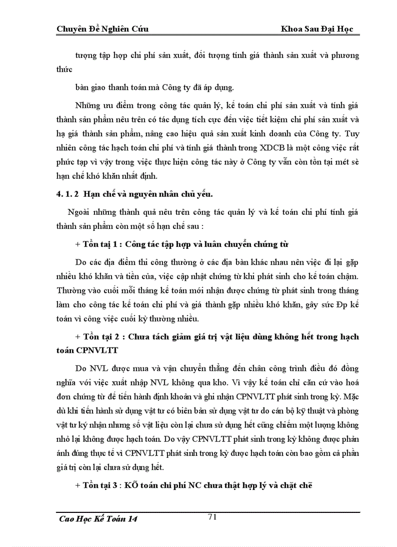 image for page Hoàn thiện kế toán tập hợp chi phí sản xuất và tính giá thành sản phẩm xây lắp tại Công ty cổ phần đầu tư và xây dựng Hồng Hà