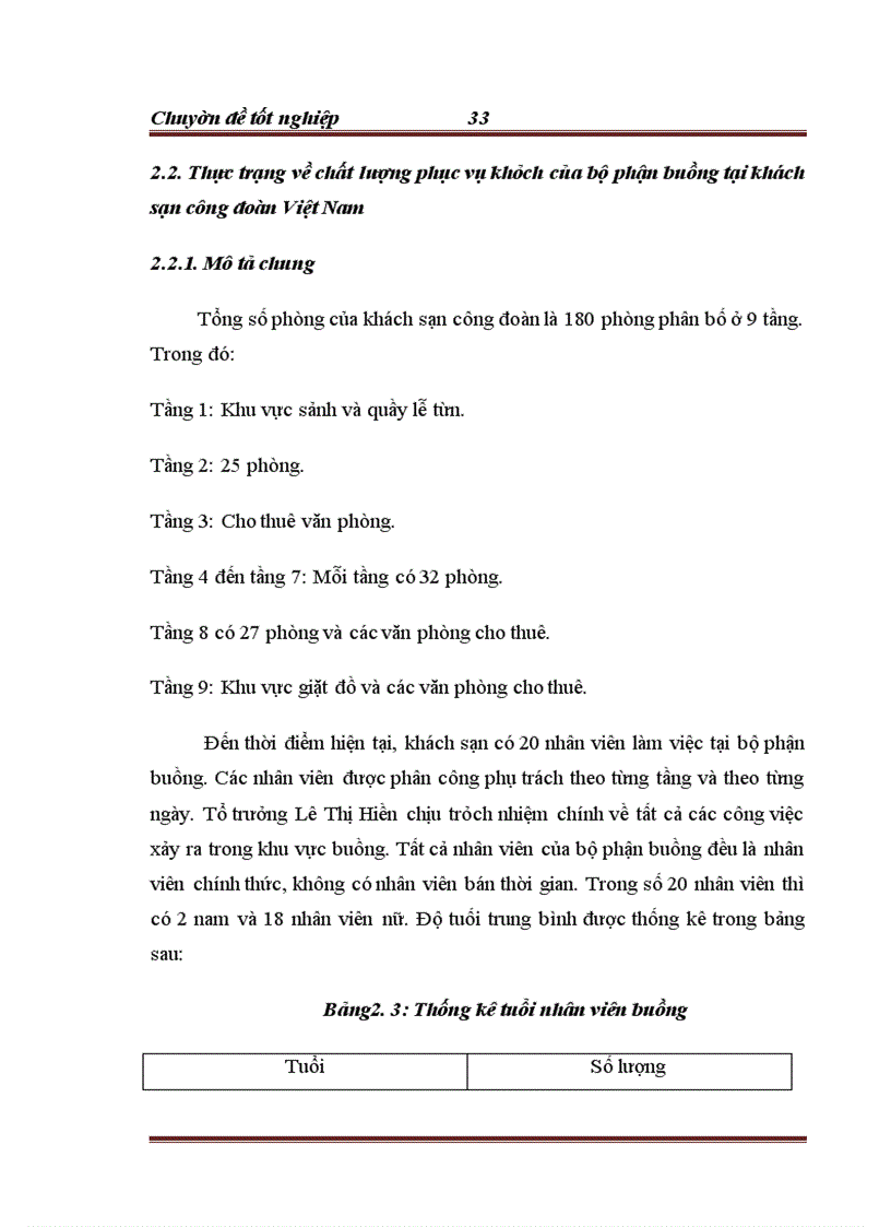 image for page Một số giải pháp nhằm hoàn thiện chất lượng phục vụ khách của bộ phận buồng tại khách sạn công đoàn Việt Nam