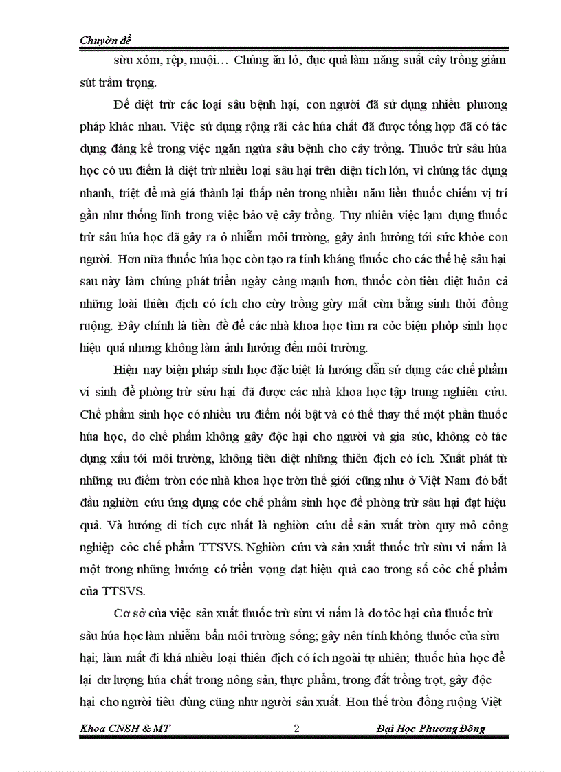 image for page Công nghệ sản xuất thuôc trừ sâu vi nấm