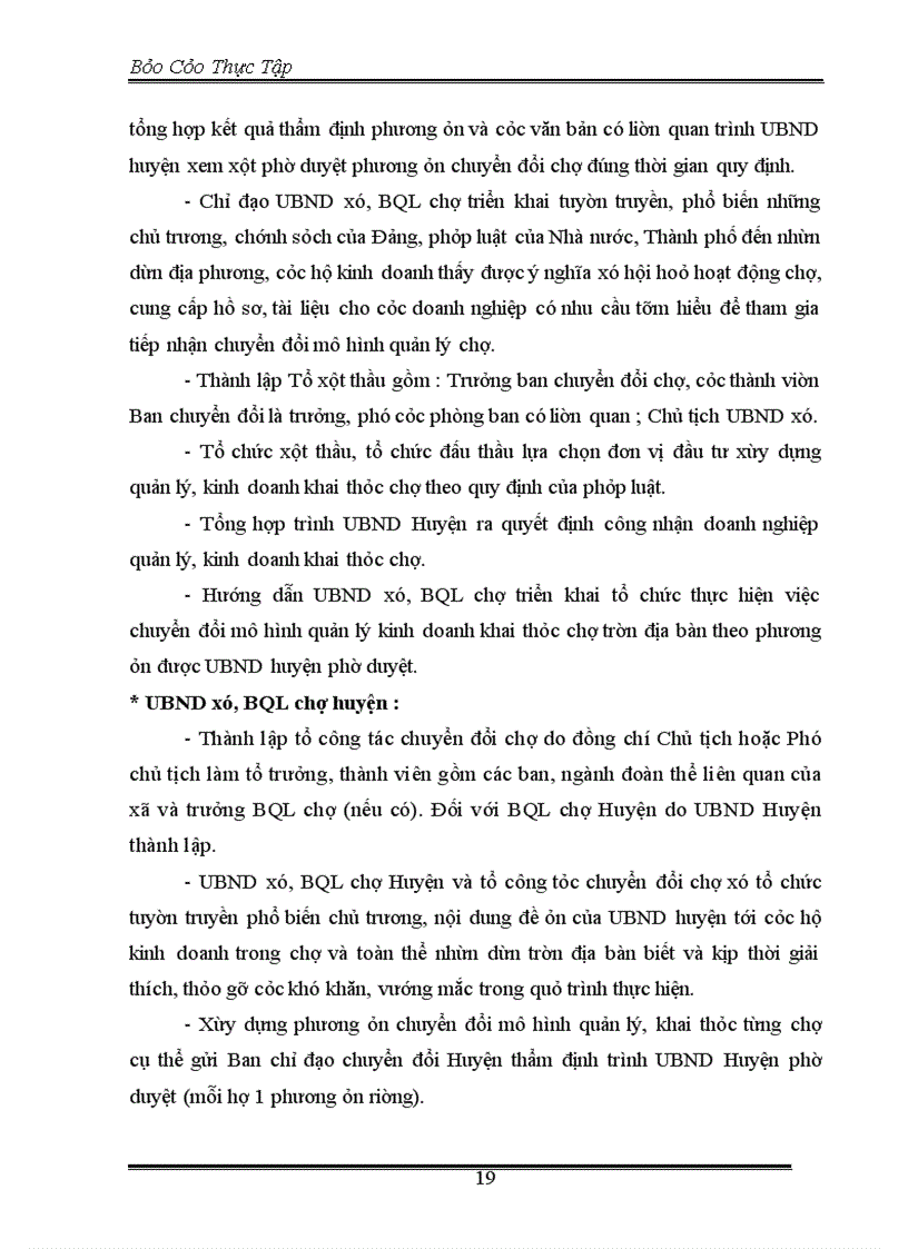 image for page Báo Cáo Thực Tập Tốt Nghiệp: quản lý Nhà nước đối với các loại hình chợ trên địa bàn huyện Từ Liêm