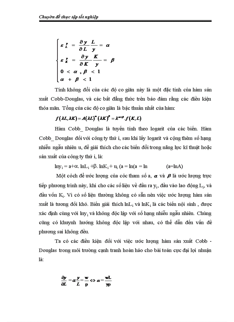 image for page Vận dụng mô hình toán kinh tế phân tích hoạt động sản xuất kinh doanh của Công ty Xây Dựng Lũng Lô