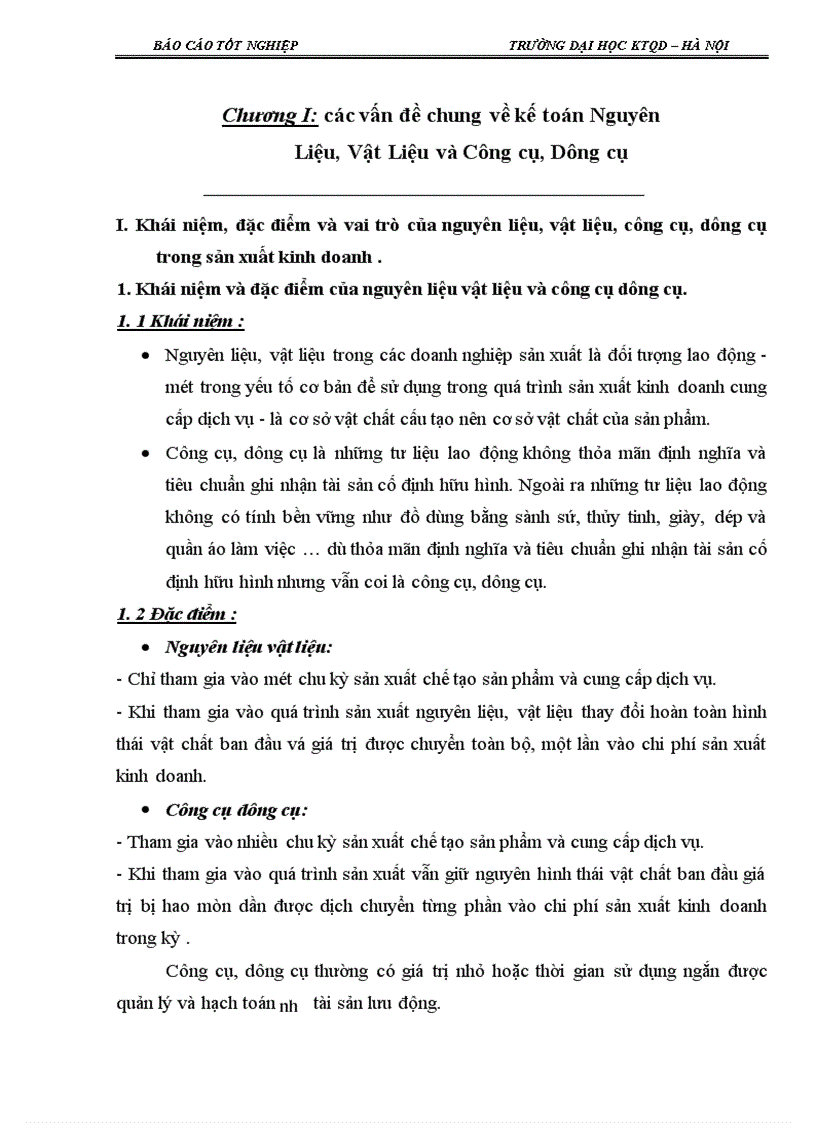 image for page Kế toán nguyên liệu, vật liệu và công cụ, dụng cụ tại Công ty TNHH TM & SX Bao Bì Sông Lam