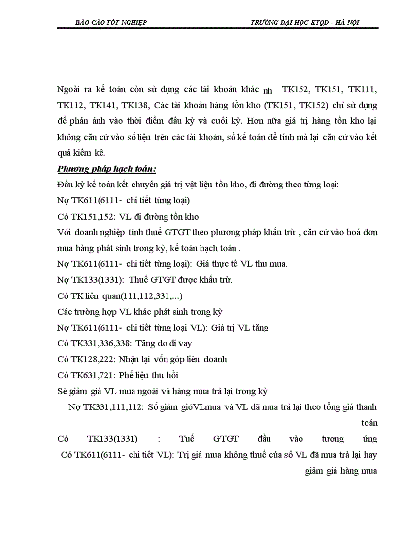 image for page Kế toán nguyên liệu, vật liệu và công cụ, dụng cụ tại Công ty TNHH TM & SX Bao Bì Sông Lam