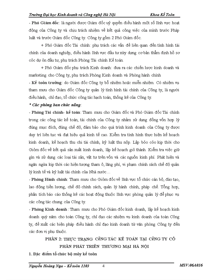 image for page Báo cáo thực tập tốt nghiệp” tại Công ty Cổ phần Thương mại Hà Nội