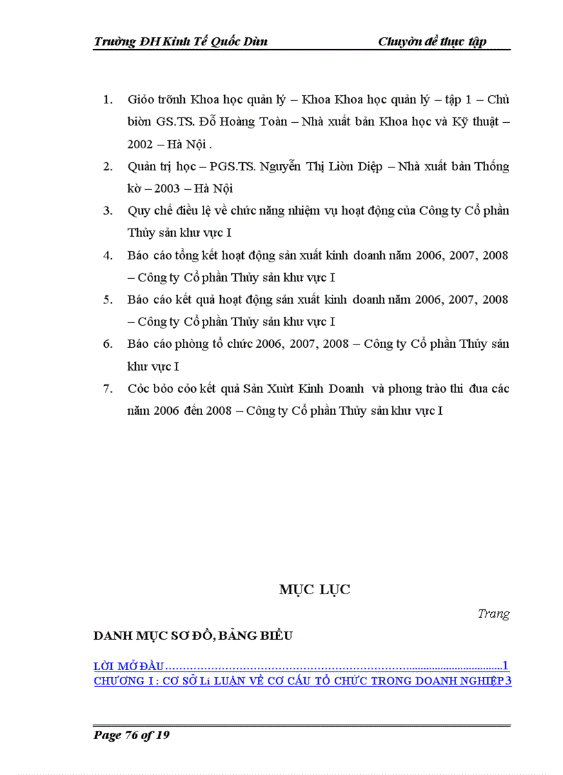 image for page Một số giải pháp nhằm xây dựng và hoàn thiện cơ cấu tổ chức bộ máy quản lý tại Công ty Cổ phần Thủy sản khu vực I