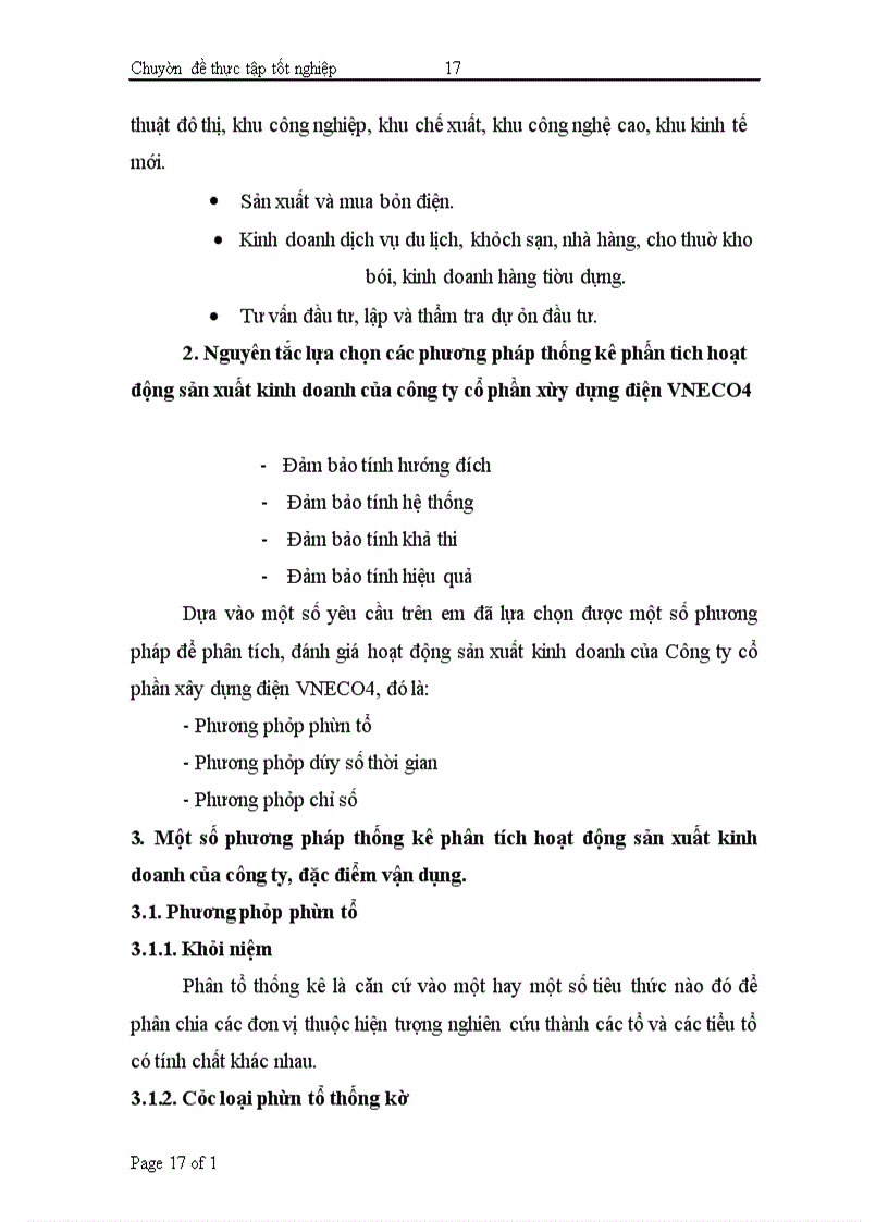 image for page Một số vấn đề chung về hoạt động sản xuất kinh doanh của công ty cp xây dựng điện vneco4